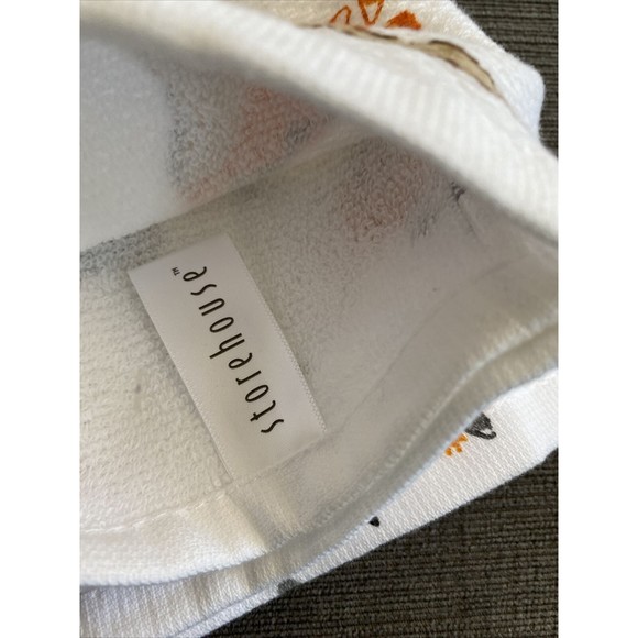 Storehouse Kitchen Hand Fall Harvest Towel Set Dog Towels 4 Towels Halloween New - Picture 5 of 5